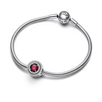 Charm Pandora Donna Pandora Moments in Argento Cubic Zirconia 792418C01 - 792418C01